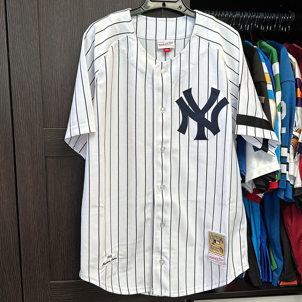 Mariano Rivera New York Yankees 1995 Mitchell & Ness Authentic Jersey - White